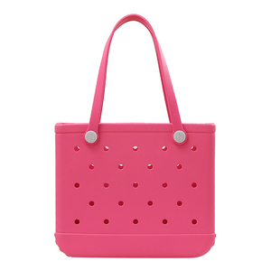Wholesale 2025 <strong>Summer</strong> Beach Small Rubber <strong>Bags</strong> Luxury Custom Logo Women Waterproof EVA Mini Silicone Tote <strong>Bags</strong> - Product Image 3