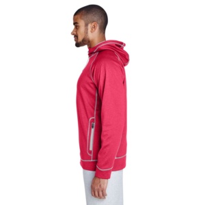 Sweat à capuche zippé pour homme, respirant, 100% coton tissé, manches longues, tendance, de qualité supérieure, hiver, écologique - Product Image 6
