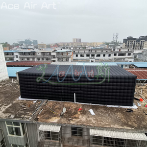 Tenda da Cinema Gonfiabile Rettangolare Nera Personalizzabile per 100 Persone, per Pubblicità Commerciale e Visione di <span class=keywords><strong>Film</strong></span> - Product Image 4