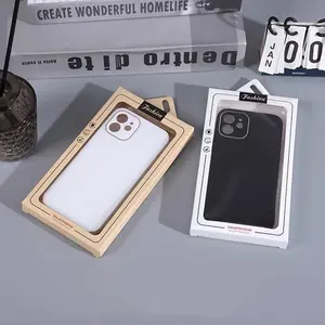 Custom Logo Universal Blister Plastic Mobile Phone Smartphone Case Phone Case Packaging Box