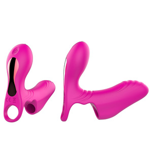 Vibradores de dedo para mujer, estimulador de clítoris lésbico, masturbador de masaje de pezón, herramientas de pareja, juguetes eróticos, Sex Shop - Product Image 1