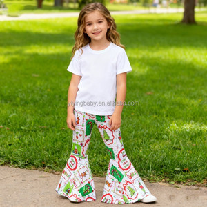 Pantaloni a Zampa Casual YiYing per Ragazze, Autunno/Inverno, Colori Natalizi, <span class=keywords><strong>Leggings</strong></span> Traspiranti - Product Image 4