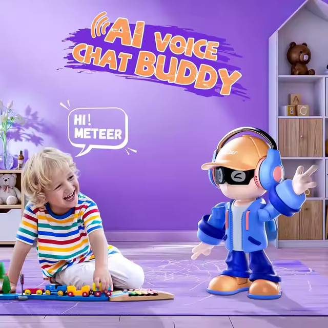 AI Smart Robot Toys for Kids 3+ Auto Music Recognition Dance Beat Wireless Stereo APP Control Perfect Lighting for Birthday