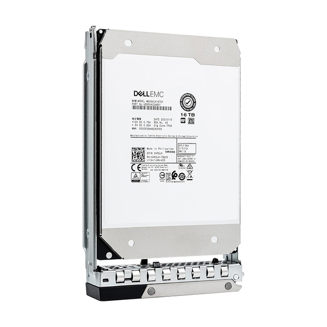 For 16TB 7200 RPM SATA-6Gbps 512e 3.5in Internal Hot-Plug HDD for Server-New Stock! Wholesale 400-BHFE