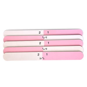 Lime à ongles droite 3-en-1 avec bloc de ponçage professionnel pour manucure et pédicure – Outil de soin des ongles pour femmes et filles - Product Image 3