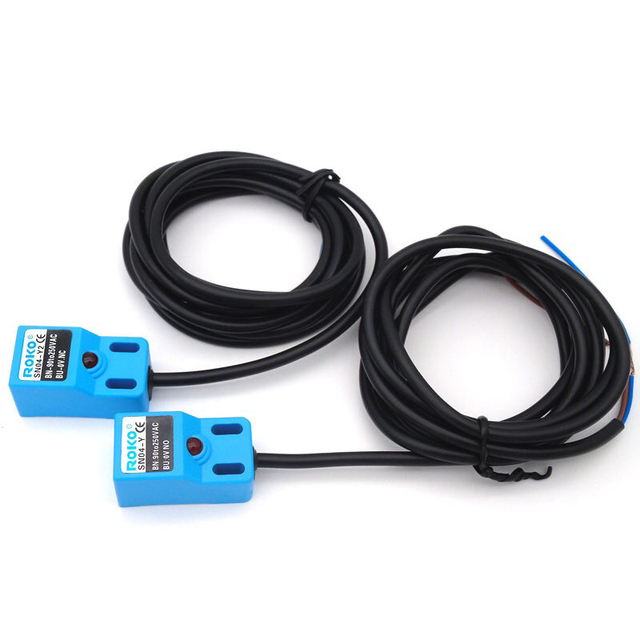 4mm DC 6-36V 3 Wires NPN NO Inductive Proximity Switch Detection Distance Auto Leveling Position Sensor SN04-N for Turnstile