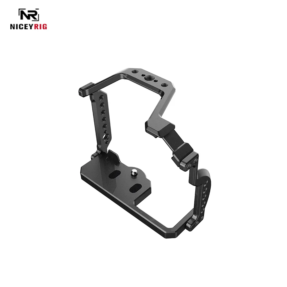 new model 2022 vlog video camera cage adjustable metal blackmagic holder for canon lumix accessories