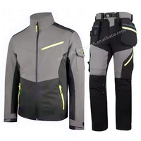Vestes de sécurité professionnelles, pantalons multi-poches, ensembles de vêtements de travail en nylon pour mécaniciens, uniformes, combinaisons de travail, pantalons cargo, vêtements pour hommes