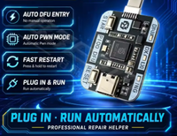 Boîtier de réparation automatique dédié USB-A RP2350A (RP2350) pour iPhone XR-11 Pro Max : Mode DFU, réinitialisation et récupération des données en un clic