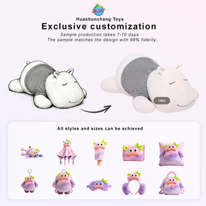 <span class=keywords><strong>Cuscino</strong></span> Personalizzato a Forma di Animale Imbottito, Morbido e Carino, Lungo <span class=keywords><strong>Cuscino</strong></span> Peluche per Bambini, <span class=keywords><strong>Cuscino</strong></span> a Forma di Ippopotamo - Product Image 1