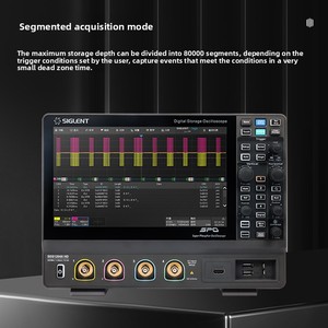 ออสซิลโลสโคป SIGLENT SDS1074X HD 200MHZ ออสซิลโลสโคปดิจิตอล 2 ช่องสัญญาณ 12 บิต, หน้าจอสัมผัส, การวิเคราะห์ขั้นสูงที่ครบถ้วน - Product Image 2