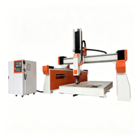 Machine de fraisage CNC 5 axes pour sculpture sur bois, découpe de mousse, fraisage de moules métalliques 3D, 4D, 5D