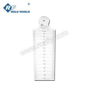 Jauge de soudage en acier inoxydable ROCFLY WG-18TGC, jauge de soudage conique <span class=keywords><strong>30</strong></span>-45 mm - Product Image 2