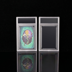 WEISHENG最高品質アクリル製クリア野球カードホルダー標準トレーディングカードスリーブ35PT 140x81x6.4mm空のグレーディングカードスラブ - Product Image 2