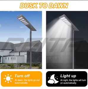 Lampadaire solaire LED DC 300W, indice de protection IP67, angle de faisceau 120°, en aluminium, avec support réglable, batterie au lithium 12V/36AH, garantie <span class=keywords><strong>REITA</strong></span> 3 ans - Product Image 3