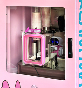 Máquina Expendedora Automática de Helados Cuadrada Naughty Dog con Opciones de Leche y Frutas para Restaurantes, 1 Año de Garantía, 230-115V - Product Image 6