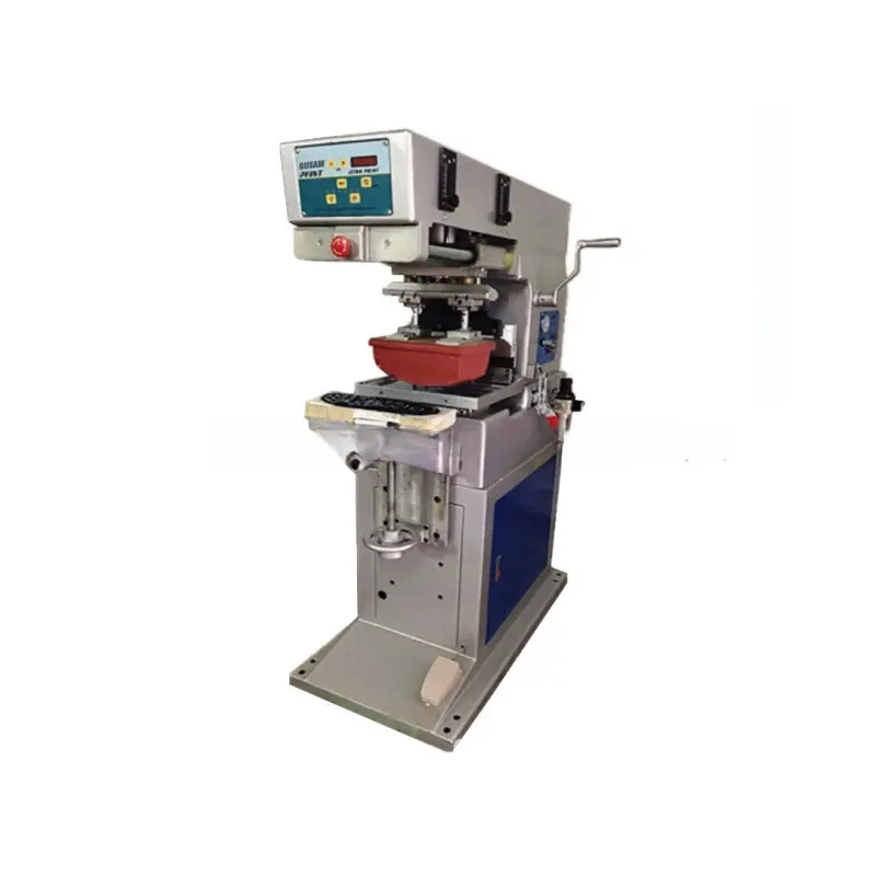 Bright printing colors tampografia pad printing machine Equipped with fixed fixture automatic pad printing machine