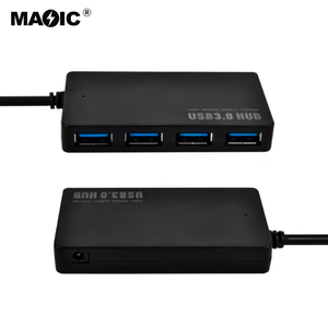 Cao Chất Lượng Cao Hệ Thống Cung Cấp Điện 4 <span class=keywords><strong>Port</strong></span> <span class=keywords><strong>USB</strong></span> 3.0 HUB Đối Với Máy Tính Mac Máy Tính Xách Tay Máy Tính Xách Tay Máy Tính Để Bàn - Product Image 4