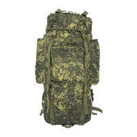 Sac à dos tactique camouflage 100L à châssis interne, grande capacité, pour activités de plein air