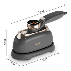 Plancha de Vapor Portátil para el Hogar con Placa Inferior de Vidrio y Pantalla LCD Inteligente para el Cuidado Profesional de la Ropa en el Hogar - Product Image 5