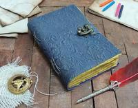 Journal vintage en cuir à couverture rigide A5 A4 format A3 carnet de croquis et journal intime impression personnalisée livre vierge pour femmes et hommes