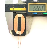   Bobine de réception de chargeur sans fil à induction 40*22*1.0mm Module de charge sans fil Inducteur Chine Usine d'inducteurs de puissance
