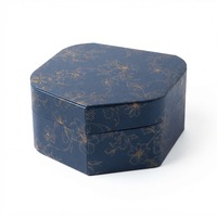 Boîte à bijoux carrée rigide avec logo personnalisé, emballage cadeau de luxe, style unique