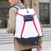 Sac à dos de basketball en polyester imperméable et antivol de qualité supérieure, fabriqué sur mesure, avec un grand espace de rangement pour les passionnés de sport