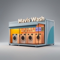 Estación de Lavandería Móvil - Todo lo que Necesitas para Iniciar Tu Negocio de Lavandería Laundry Station One