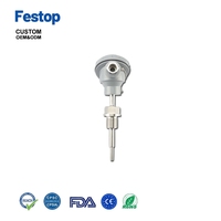 Sensor Suhu Festop PT100 Termokopel Tipe-K Pemancar Suhu Terintegrasi