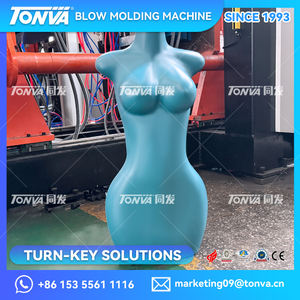 PP HDPE 플라스틱 하프 바디 키즈 마네킹 축전기 블로우 몰딩 머신 - Product Image 4