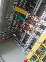 Panneau de condensateurs GGJ pour la compensation de puissance réactive et la qualité de l'énergie dans les salles de distribution d'énergie des sous-stations industrielles