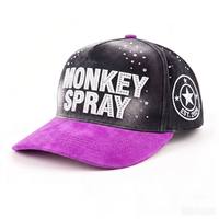 Gorra de Béisbol de Algodón de Alta Calidad con Estampado de Mono, Estilo Dad Hat, Sin Estructura, de 5 o 6 Paneles, para Hombre, con Logotipo Personalizado