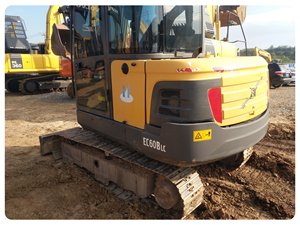 Excavadora Hidráulica Usada Volvo EC60 de 6 Toneladas, Certificación Premium EPA CE, Componentes Principales, Modelo 2018, con Inspección de Video - Product Image 3