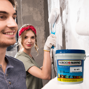 NOROO NANPAO Premium Exterior Paint 903 White Acrylic Liquid Coating for Building Use - Product Image 1