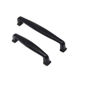 Minimally Designed 160mm Aluminum Cabinet Pulls Handles <b>Black</b> Furniture Hardware for Wardrobe & Kitchen Drawers - Product Image 6
