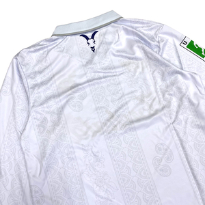 Maillot de football personnalisé de haute qualité sublimé à manches longues, uniforme de football vintage streetwear 100% polyester, séchage rapide, respirant - Product Image 6