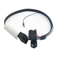 Câble OBDII plat assemblé SETOCONT 30CM, 16 broches, rallonge OBD2 mâle-femelle, profil bas, angle droit