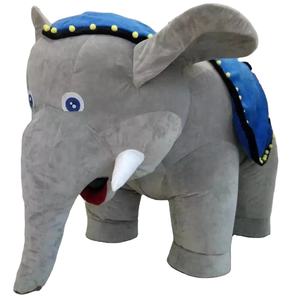 Costume de mascotte gonflable d'éléphant pour <span class=keywords><strong>2</strong></span> <span class=keywords><strong>personnes</strong></span> pour fête - Product Image 1