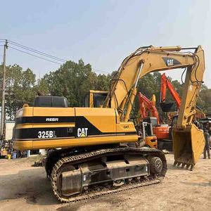 Excavadora de cadenas Caterpillar de segunda mano, serie 325BL/320BL, con motor PLC, caja de cambios y bomba, peso operativo de 25 toneladas - Product Image 1