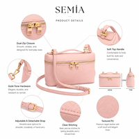 Sacs de maquillage de luxe pour dames Grande capacité Double fermeture éclair Essentiels de voyage Étuis à cosmétiques en faux cuir PU souple