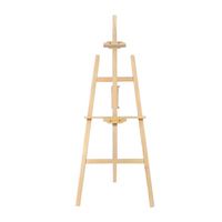 Massivholz Künstler-Staffelei Dreibein-Bodenständer Verstellbar 70cm bis 175cm für Studio-Malerei und Galerie