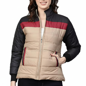 Vestes matelassées pour femmes quantité minimale de commande bas Conception personnalisée Vestes matelassées pour femmes 2025 Nouveau style Vestes matelassées pour femmes - Product Image 1