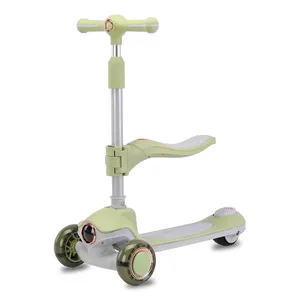 best quality children scooter 3 wheel age 6-8 good price safe 3 wheel durable foot kick kids scooter girl