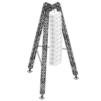 Torre de Truss SPT en Oferta, Diseño Clásico de Alta Resistencia, Soporte de Altavoz de Aleación de Aluminio, Truss Line Array, Capacidad de Carga de 300kg-1400kg, 6-13m