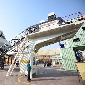 Planta Mezcladora de Concreto Comercial de Bajo Mantenimiento, Planta Mezcladora de Cemento, Estación Mezcladora de Concreto y Asfalto, Planta Dosificadora de Concreto - Product Image 1