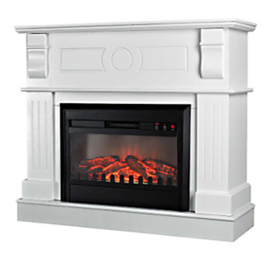Chimenea Eléctrica Decorativa con Brillo de Llama Ajustable, sin Chimenea, de Acero, Estilo Contemporáneo, para Apartamentos, Calefactor Interior - Product Image 4