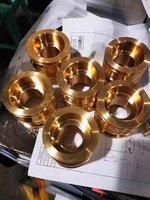 Services de tournage CNC de précision professionnels personnalisés pour pièces en laiton, acier inoxydable et aluminium avec usinage par électroérosion à fil et brochage