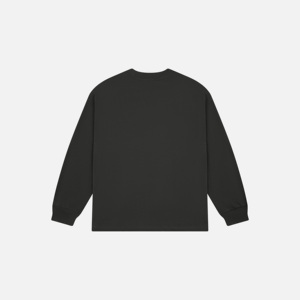 Camiseta Clásica de Manga Larga, Algodón Peinado Premium, Prenda Esencial para el Armario, Ideal para una Vida Casual Urbana - Product Image 3