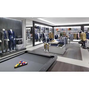 Exhibidores de Ropa de Fábrica, Estantes para Jeans, Diseño de Mostrador de Tienda con Tablero MDF para Tiendas de Ropa - Product Image 3